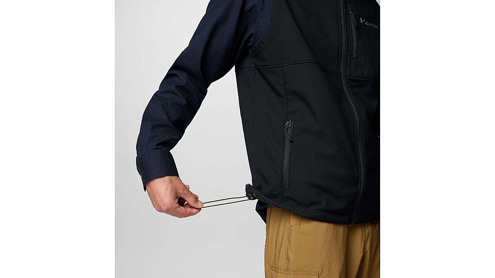 Columbia Ascender II Softshell Vest - Mens, Black, Medium, 2090471-010-M