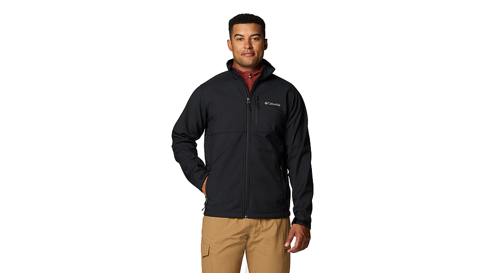 Columbia Ascender Softshell Jacket - Mens, Black, XXL, 1556531-007-XXL