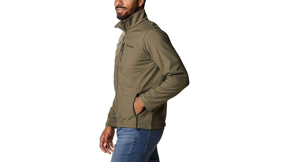 Columbia Ascender Softshell Jacket - Men's, Stone Green, Small, 1556531397Stone GreenS