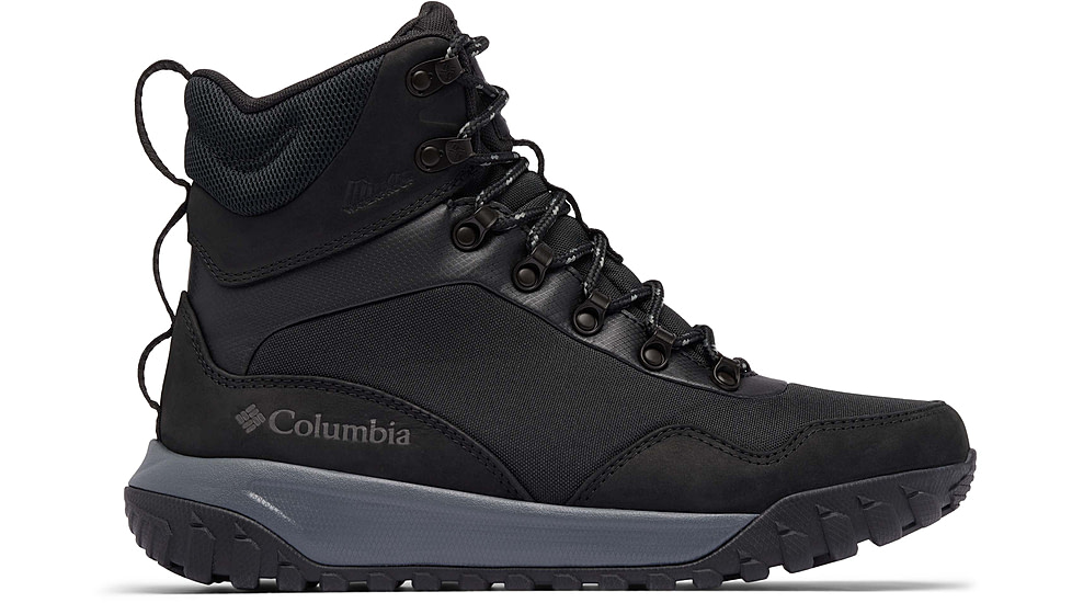 Columbia Burnsider Omni-Heat Infinity Boots - Mens, Black/City Grey, 9.5 US, 2128831-010-9.5