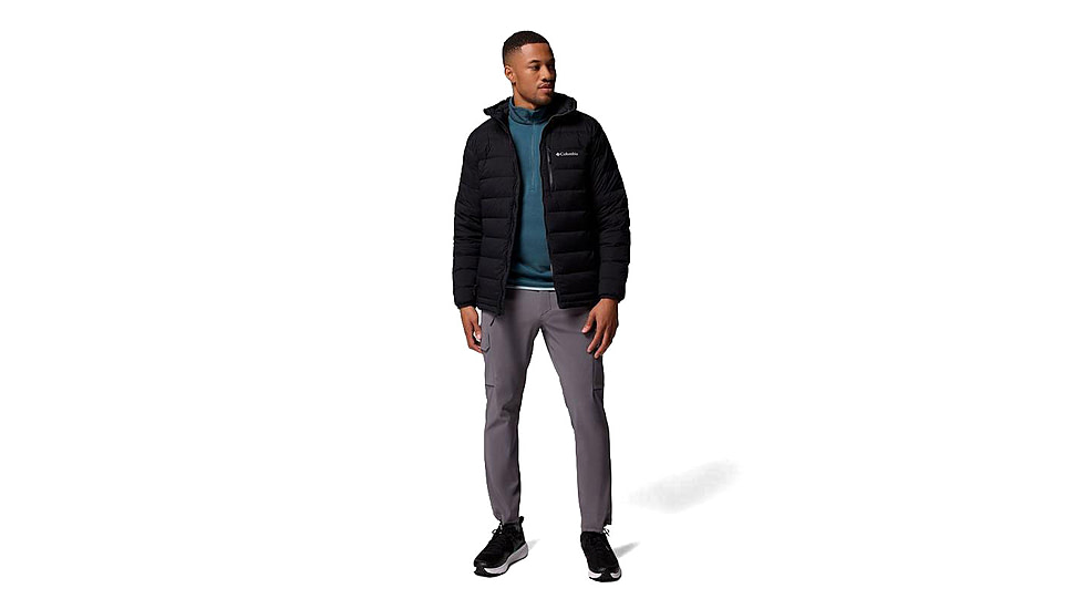 Columbia Drift Peak Stretch Down Hooded Jacket - Mens