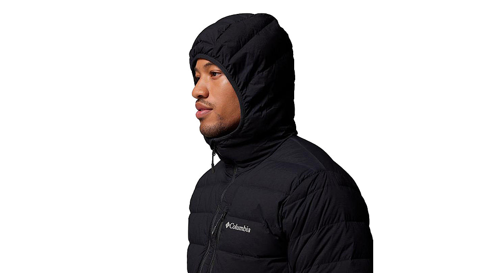 Columbia Drift Peak Stretch Down Hooded Jacket - Mens