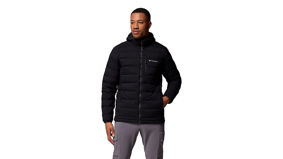Columbia Drift Peak Stretch Down Hooded Jacket - Mens
