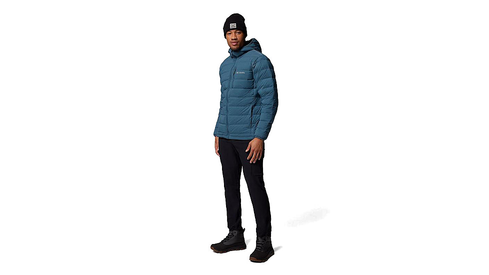 Columbia Drift Peak Stretch Down Hooded Jacket - Mens