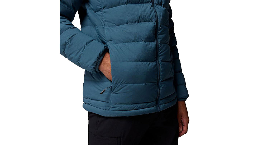 Columbia Drift Peak Stretch Down Hooded Jacket - Mens