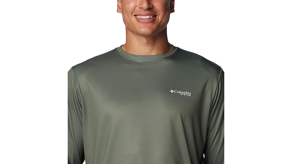 Columbia Terminal Tackle PFG Fish Flag Long Sleeve - Mens