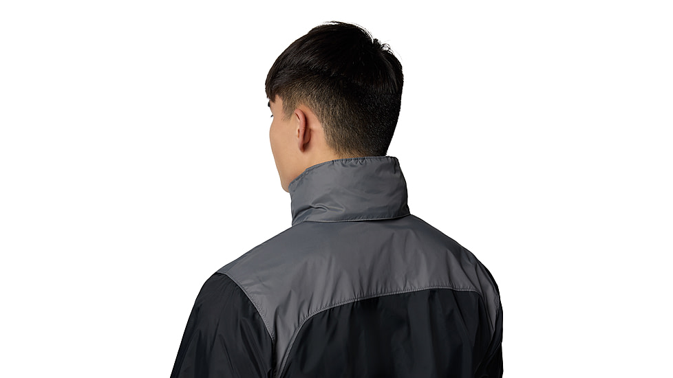 Columbia Glennaker Lake II Rain Jacket - Mens, Black/City Grey, XL, 2089791-012-XL
