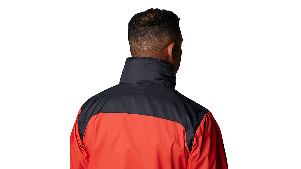 Columbia Glennaker Lake II Rain Jacket - Mens, Sail Red/Black, S, 2089791-698-S