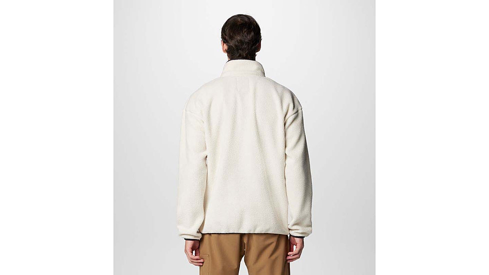 Columbia Helvetia II Half Snap Fleece Pullover - Mens, Chalk, Large, 2090891-191-L