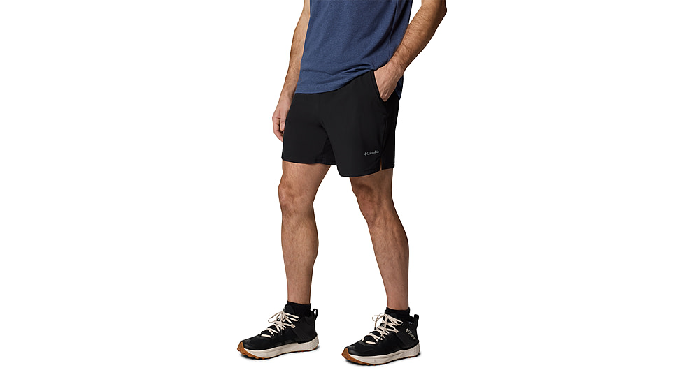 Columbia Hike Brief Short - Mens, Black, S, 2030781-010-S-6