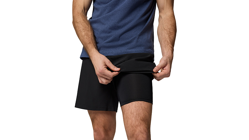 Columbia Hike Brief Short - Mens, Black, S, 2030781-010-S-6