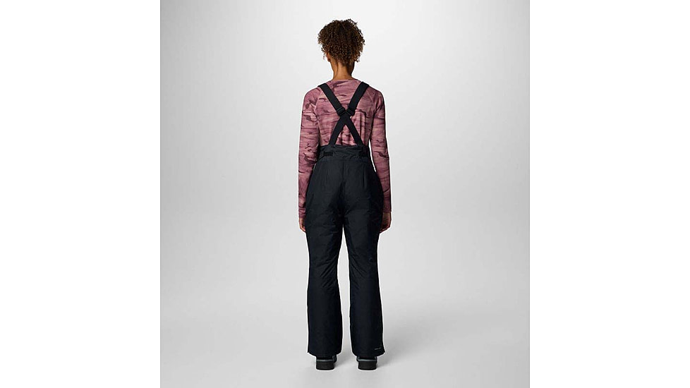 Columbia Iceventure II Bib - Womens, Black Dobby, Large/Short, 2085921-010-L-S