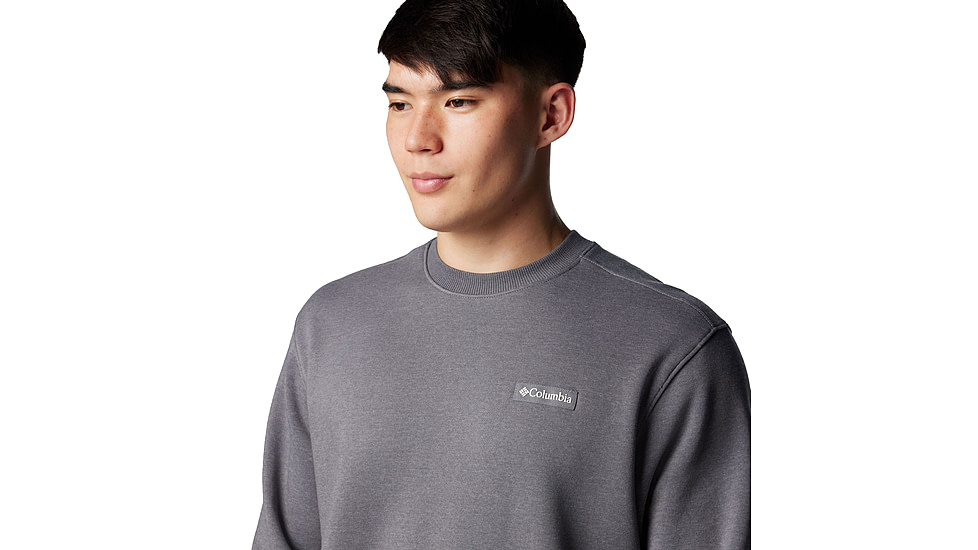 Columbia Meridian Creek Crew - Mens, City Grey Heather, Small, 2095701023-023-S