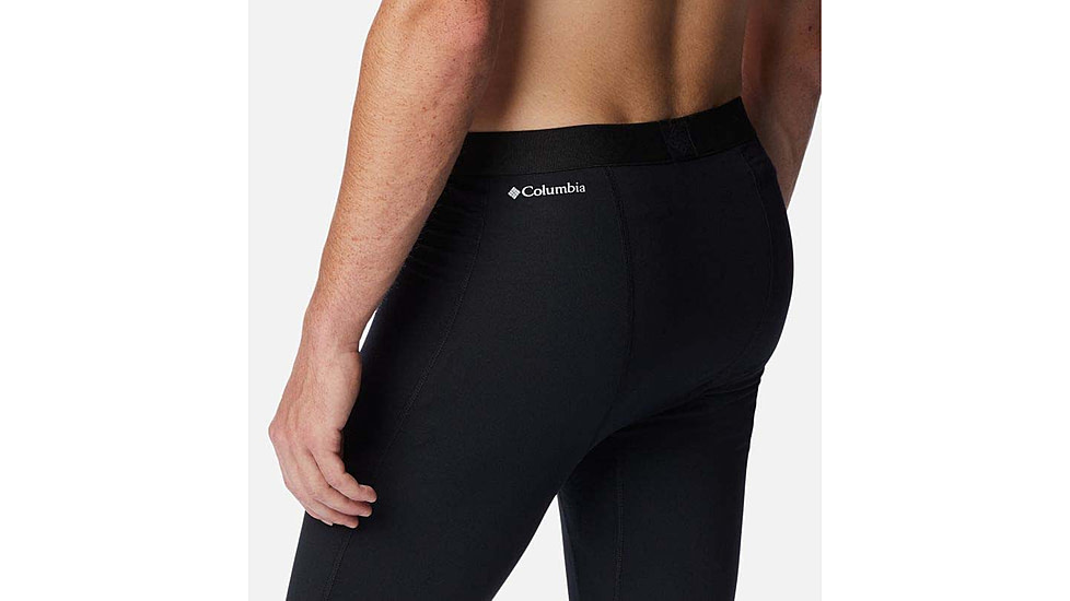 Columbia Midweight Stretch Tight - Mens, Black, Small, 1638601-011-S