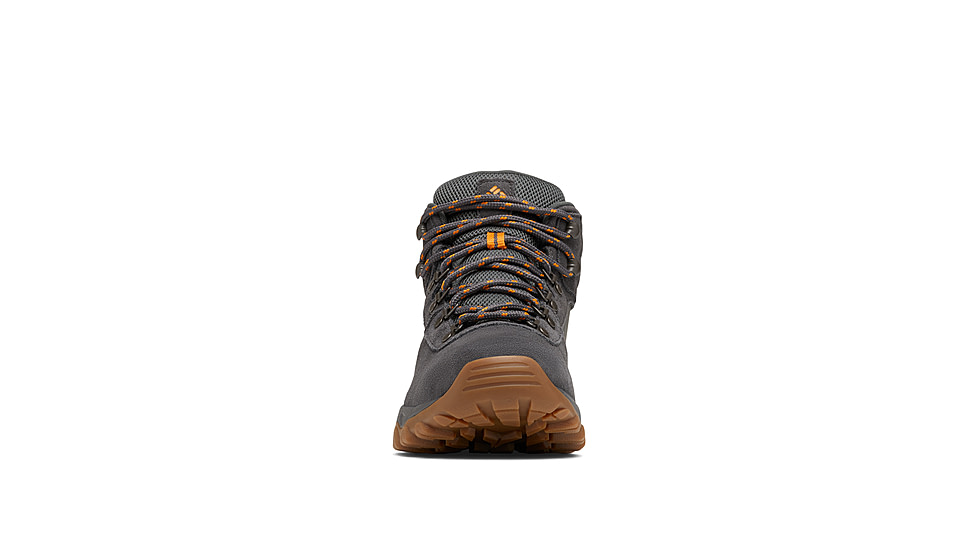 Columbia Newton Ridge Plus II Suede Waterproof Hiking Boot - Mens, Dark Grey/Gold, 11.5, 1746411-091-11.5