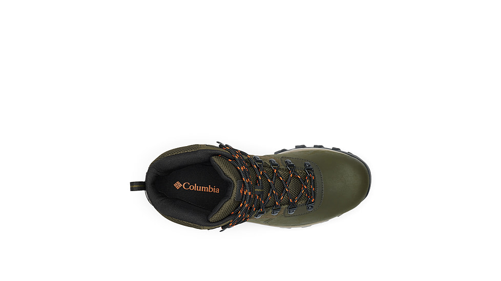 Columbia Newton Ridge Plus II Waterproof Hiking Boot - Mens, Deep Olive/Desert Sun, 10, 1594731-315-10