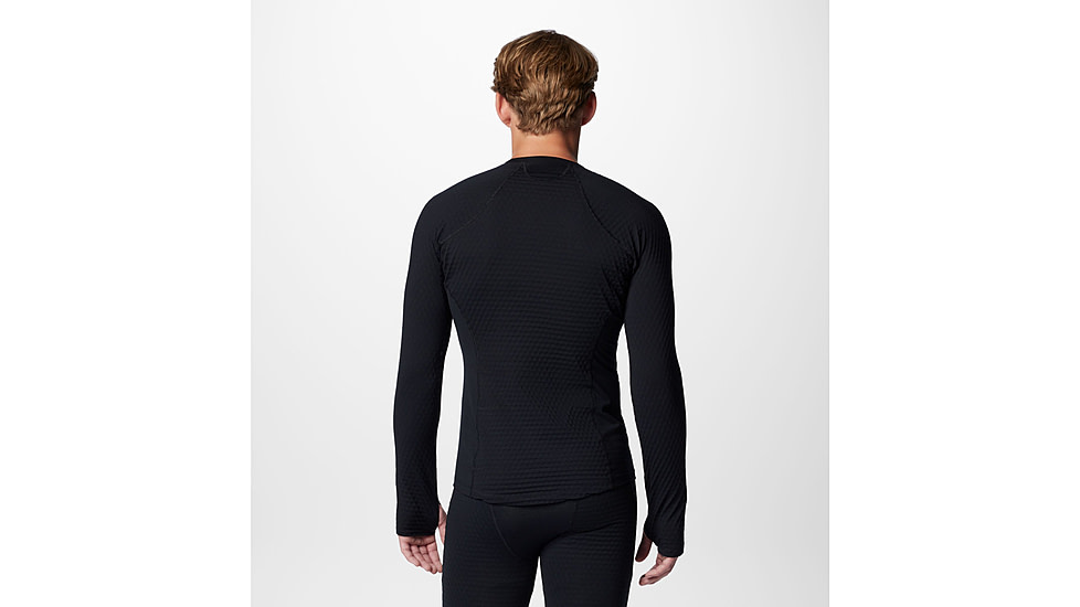 Columbia Omni-Heat Helix Baselayer Crew - Mens, Black, Small, 2095011010-S