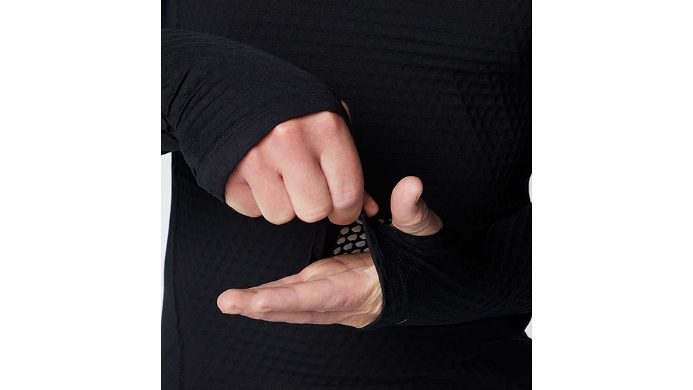 Columbia Omni-Heat Helix Baselayer Crew - Mens, Black, Small, 2095011010-S