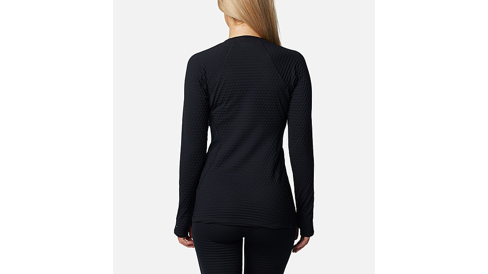 Columbia Omni Heat Helix Baselayer Crew - Womens, Black, Medium, 2086551010-M