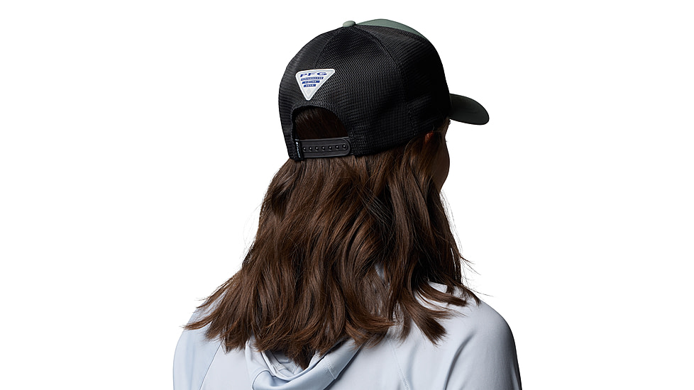 Columbia PFG Big Haul Snapback Ball Cap, Cypress/Black/Big Rig Bass, O/S, 2121331-316-O/S