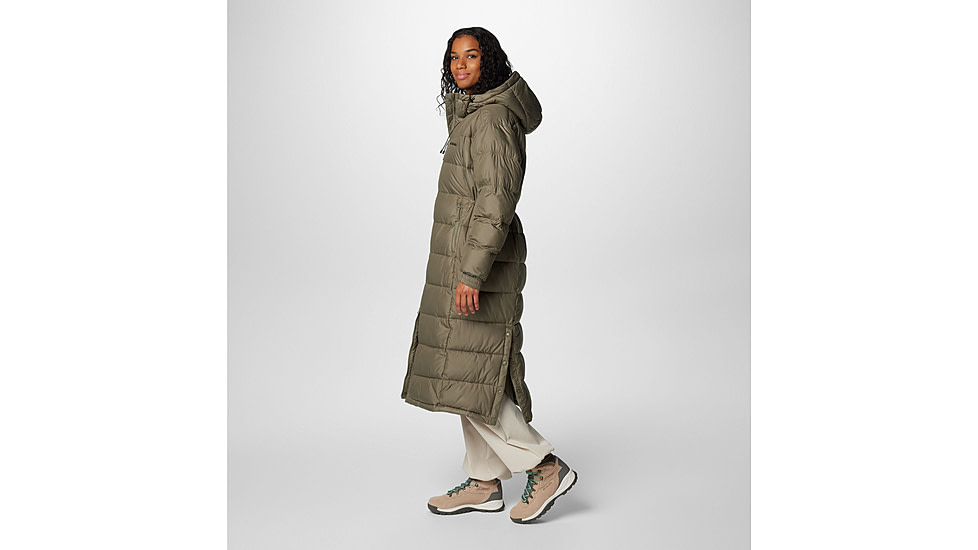 Columbia Pike Lake II Long Jacket - Womens, Stone Green, Small, 2051351397-S