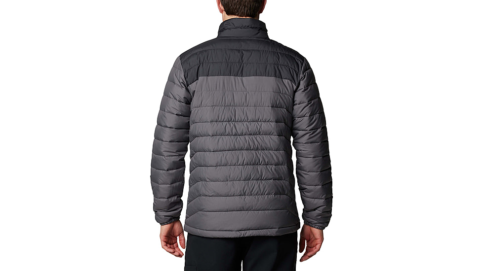 Columbia Powder Lite II Jacket - Mens, City Grey/Shark, Small, 2086961-023-S