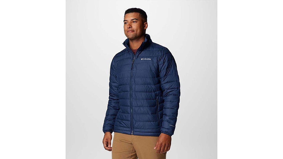 Columbia Powder Lite II Jacket - Mens, Collegiate Navy, Medium, 2086961-464-M