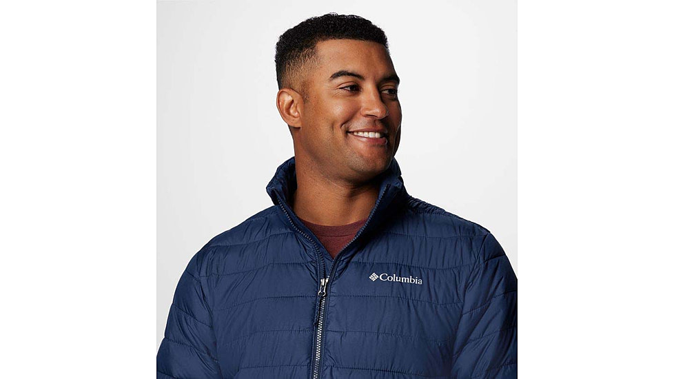 Columbia Powder Lite II Jacket - Mens, Collegiate Navy, Medium, 2086961-464-M