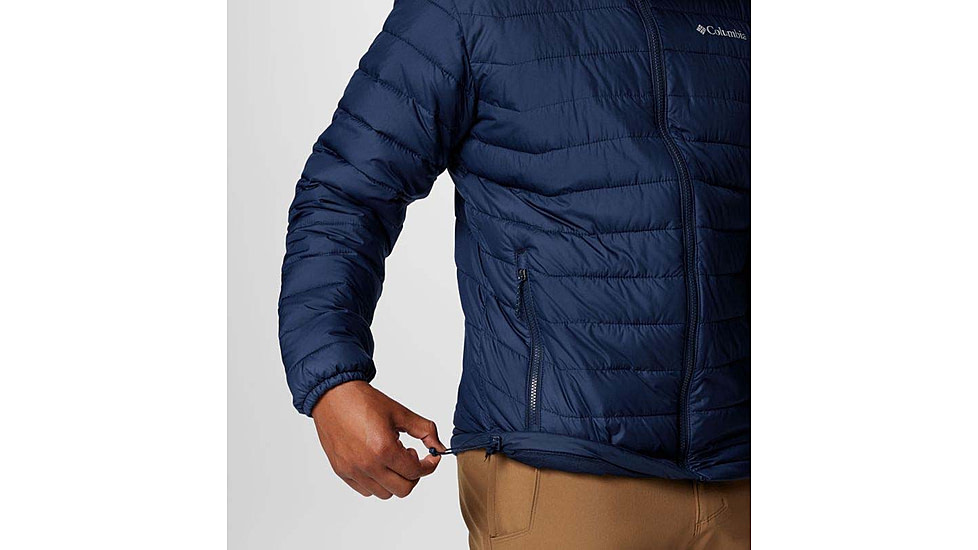 Columbia Powder Lite II Jacket - Mens, Collegiate Navy, Medium, 2086961-464-M