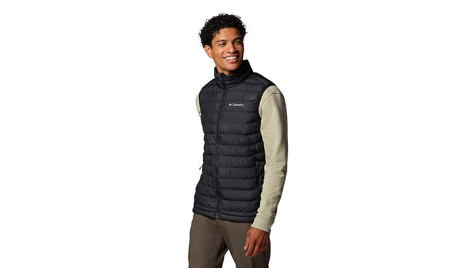 Columbia Powder Lite II Vest - Mens, Black, S, 2086971-010-S