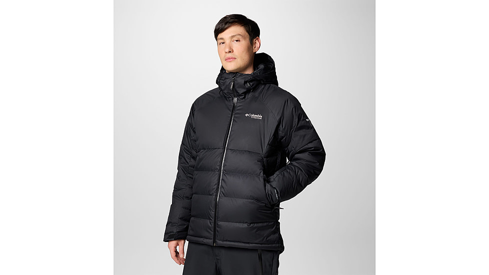 Columbia Roaring Fork II Down Jacket - Mens, Black, Large, 2087341010-L