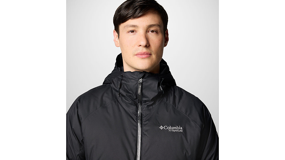 Columbia Roaring Fork II Down Jacket - Mens, Black, Large, 2087341010-L