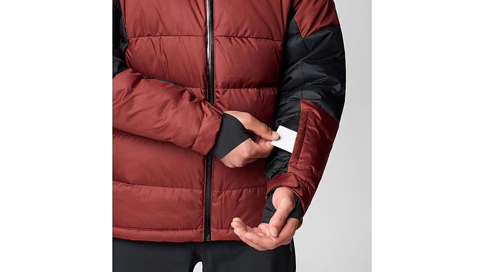 Columbia Roaring Fork II Down Jacket - Mens, Spice/Black, Small, 2087341681-S