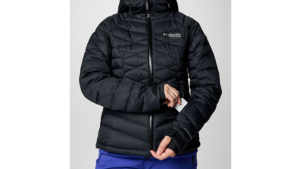 Columbia Roaring Fork II Down Jacket - Womens, Black, Small, 2085531010-S