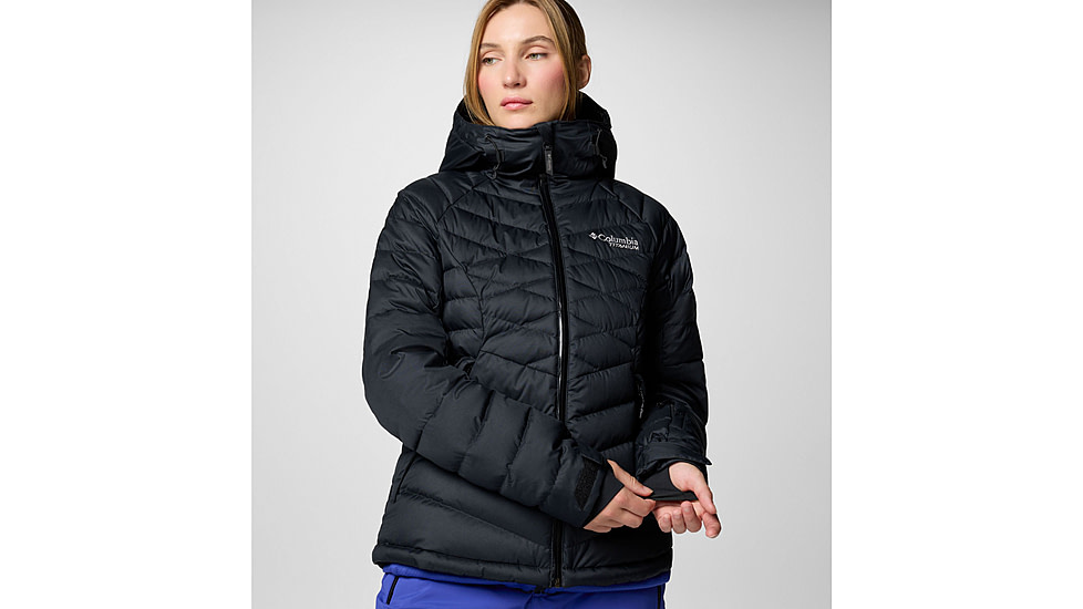 Columbia Roaring Fork II Down Jacket - Womens, Black, Small, 2085531010-S