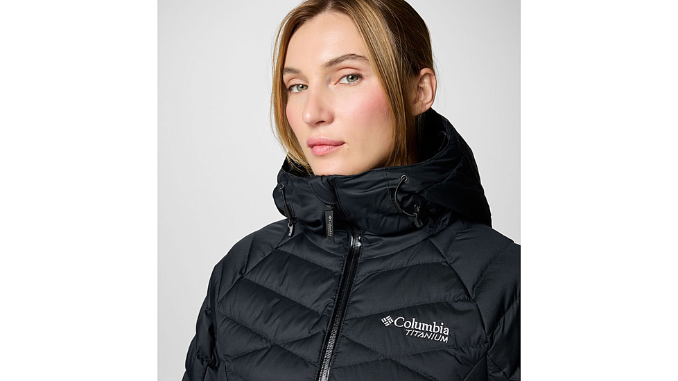 Columbia Roaring Fork II Down Jacket - Womens, Black, Small, 2085531010-S