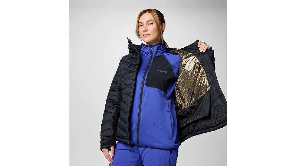 Columbia Roaring Fork II Down Jacket - Womens, Black, Small, 2085531010-S