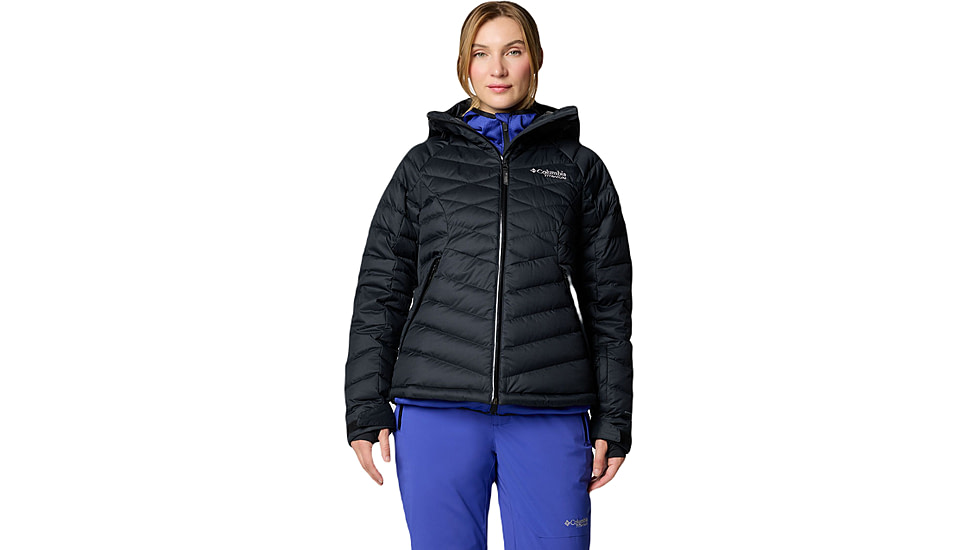 Columbia Roaring Fork II Down Jacket - Womens, Black, Small, 2085531010-S
