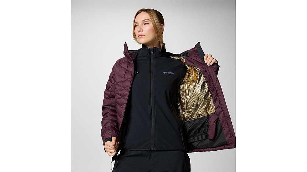 Columbia Roaring Fork II Down Jacket - Womens, Moonvista, Small, 2085531607-S