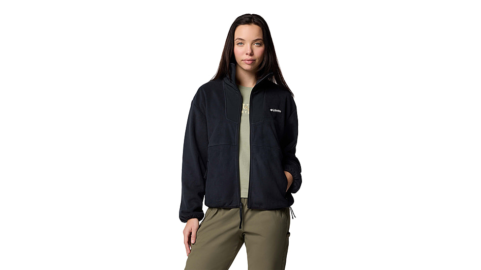 Columbia Sequoia Grove Full Zip Fleece Jacket - Womens, Black, Large, 2085311-011-L