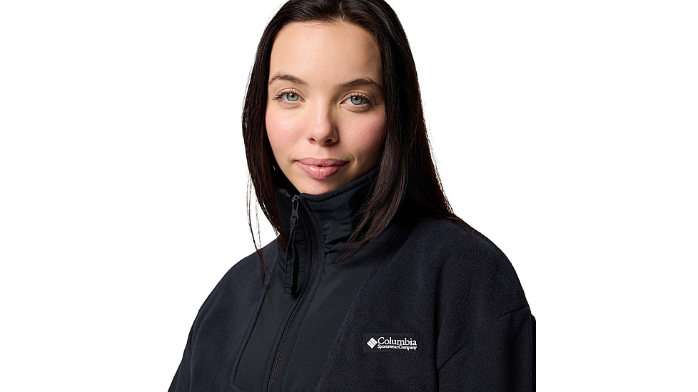 Columbia Sequoia Grove Full Zip Fleece Jacket - Womens, Black, Large, 2085311-011-L