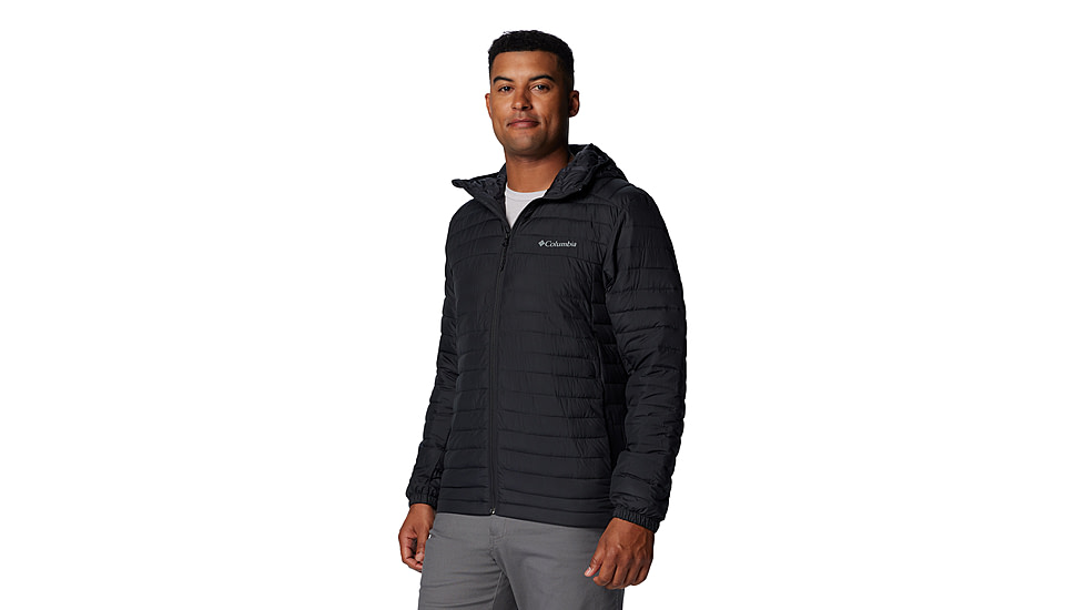 Columbia Silver Falls II Hooded Jacket - Mens, Black, XL, 2098721-010-XL