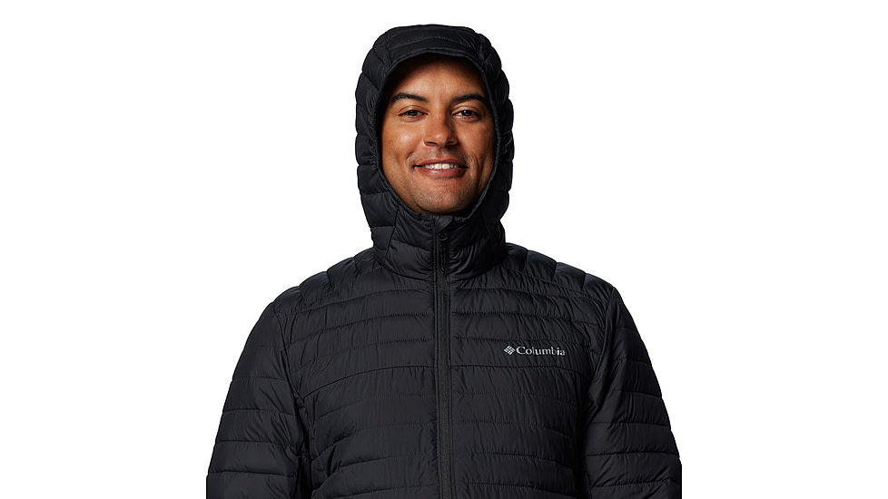 Columbia Silver Falls II Hooded Jacket - Mens, Black, XL, 2098721-010-XL
