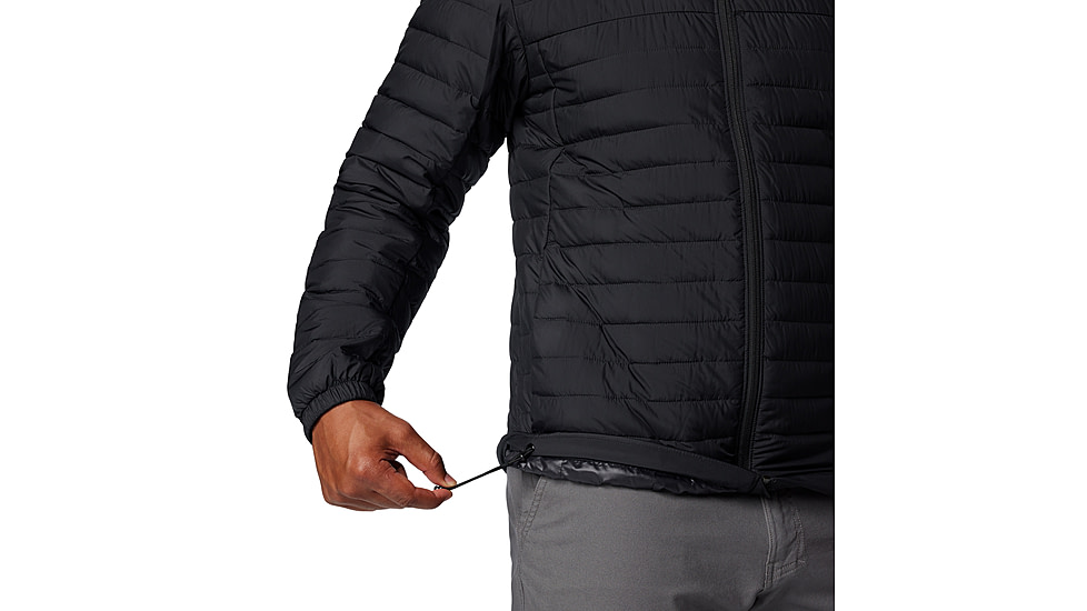Columbia Silver Falls II Hooded Jacket - Mens, Black, XL, 2098721-010-XL