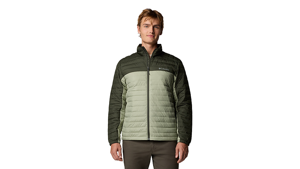 Columbia Silver Falls II Jacket - Mens, Safari/Greenscape, XL, 2098731-348-XL