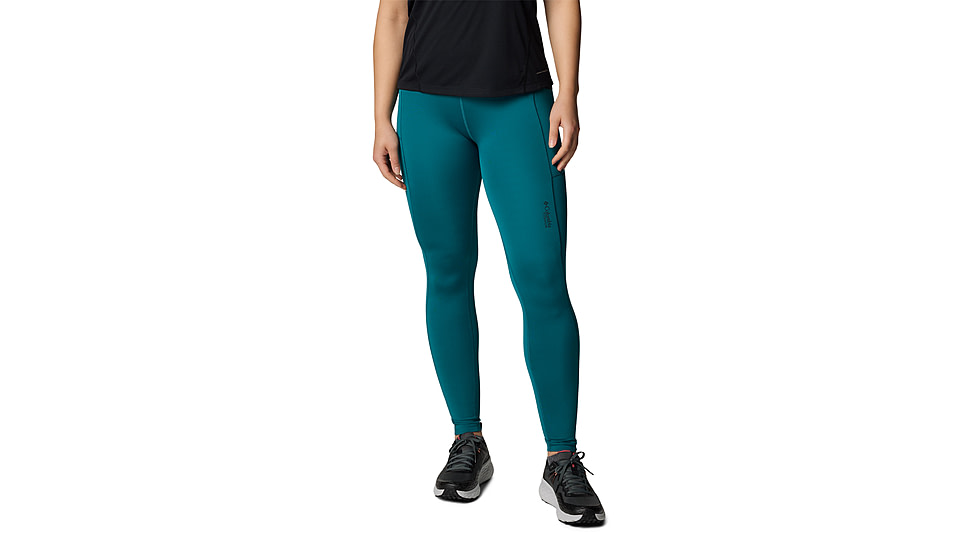 Columbia Summit Valley Legging - Womens, River Blue/Black, S, 2118021-364-S-R