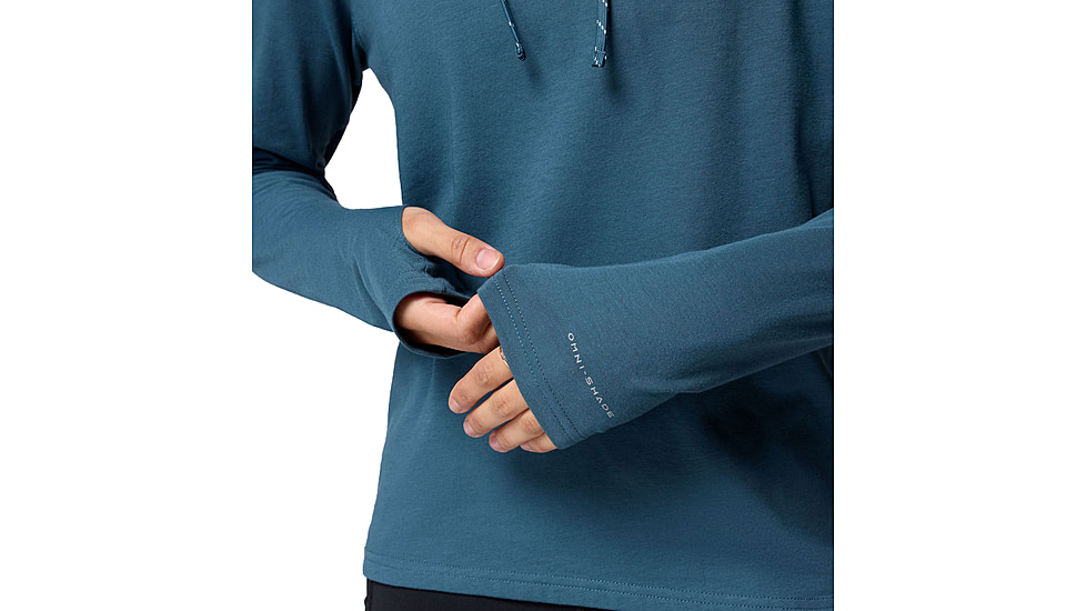 Columbia Sun Trek Hoodie II - Womens, Everblue, Small, 2119751429-429-S