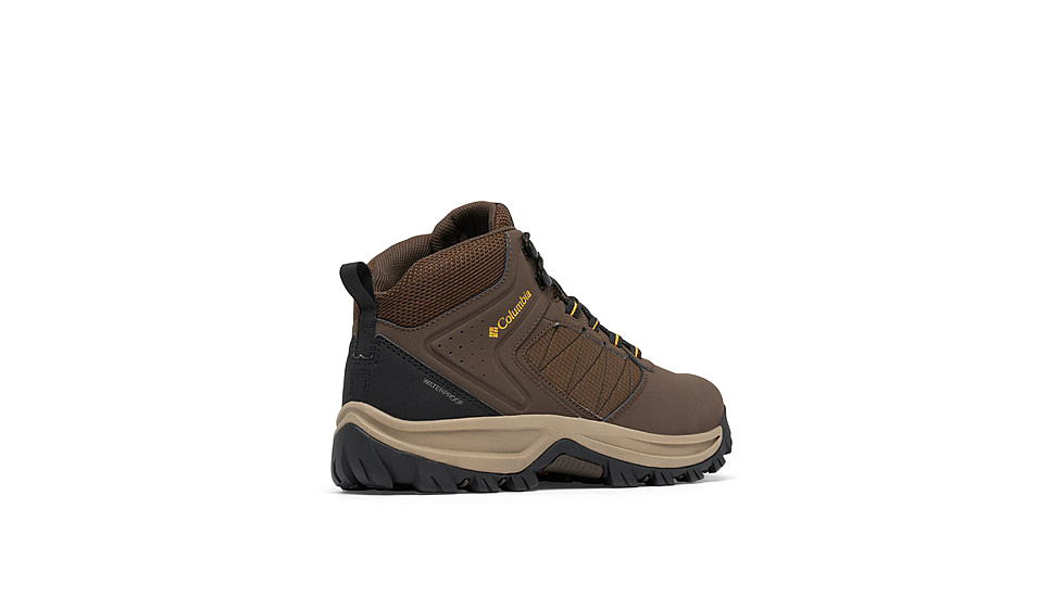 Columbia Transverse Hike Waterproof Shoes - Mens, Cordovan/Golden Yellow, 11.5, 2067401-231-11.5