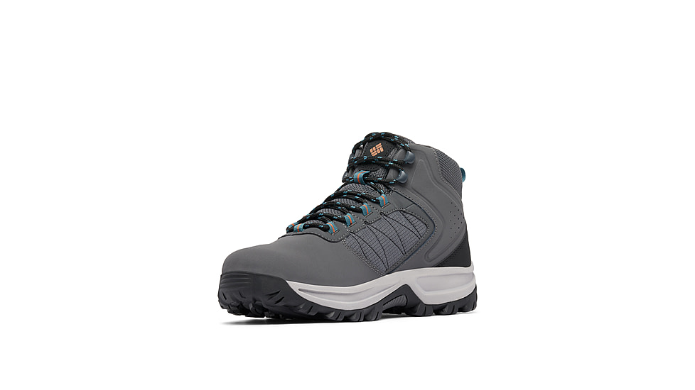 Columbia Transverse Hike Waterproof Shoes - Mens, Dark Grey/Cloudburst, 12, 2067401-089-12