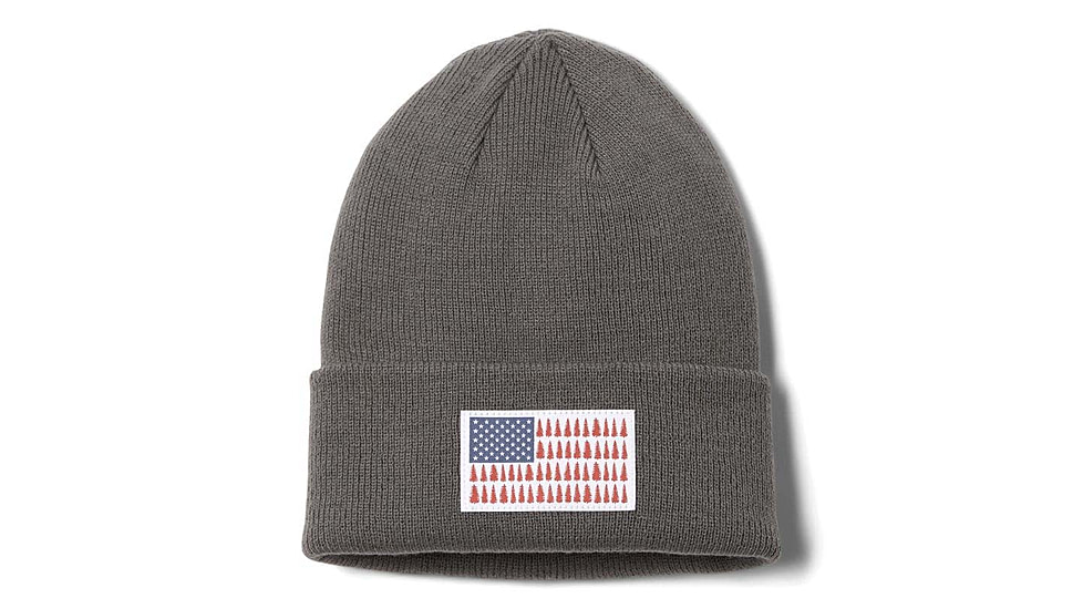 Columbia Tree Flag Cuffed Beanie, City Grey, One Size, 2053641-023-O/S